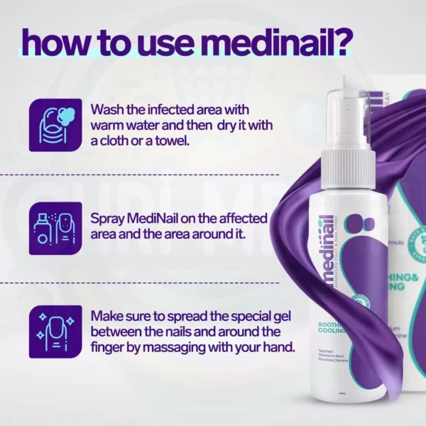 Spray Mycose anti infections Des Ongles au Maroc – Image 2