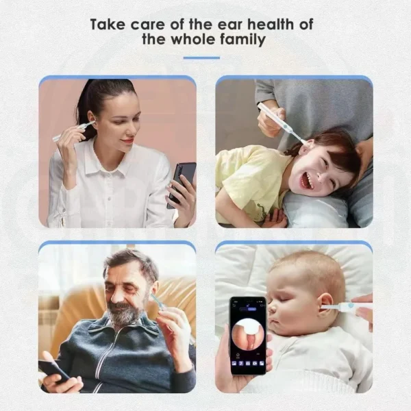 Nettoyant pour les oreilles d'otoscope au Maroc – Image 13
