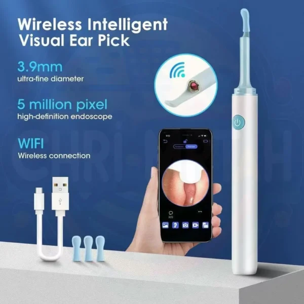 Nettoyant pour les oreilles d'otoscope au Maroc – Image 19